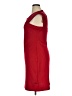 Donna Ricco 100% Polyester Solid Red Cocktail Dress Size 14 - photo 5