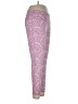 Crown & Ivy Print Pink Active Pants Size L - photo 4