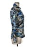 Cache Animal Print Blue Long Sleeve Blouse Size M - photo 4