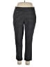 PREMISE Polka Dots Black Casual Pants Size 1X - photo 1