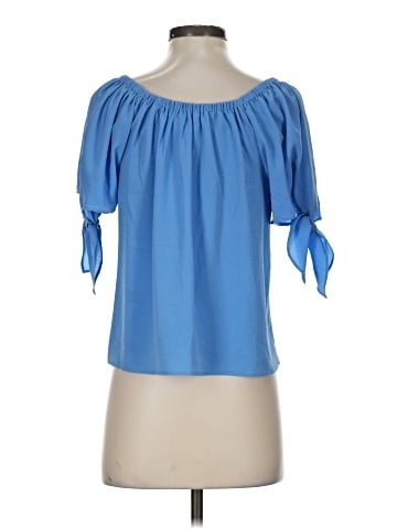 CeCe Short Sleeve Blouse (view 2)