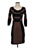 Max Studio Brown Casual Dress Size XS - photo 1