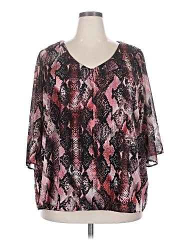 Jennifer Lopez 3/4 Sleeve Blouse (view 1)