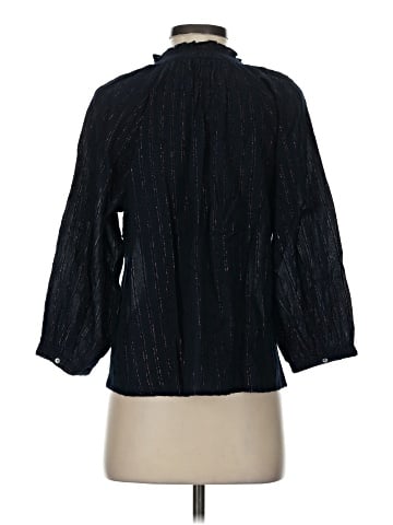 Etam 3/4 Sleeve Button-Down Shirt (view 2)