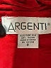 Argenti 100% Silk Red Silk Skirt Size 8 - photo 3