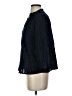 Etam Tweed Black 3/4 Sleeve Button-Down Shirt Size S - photo 5