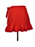 TCEC Solid Red Casual Skirt Size M - photo 2