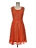 Ryu Orange Cocktail Dress Size M - photo 1
