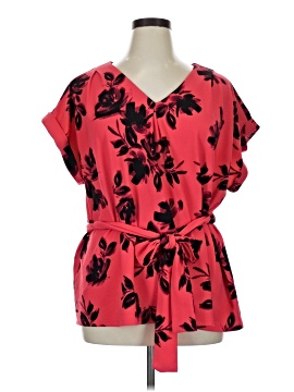 Worthington Short Sleeve Blouse