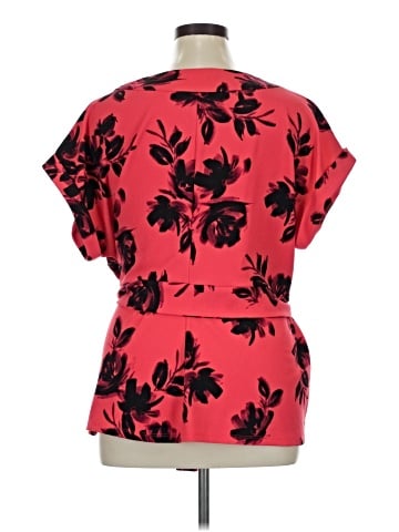 Worthington Short Sleeve Blouse (view 2)