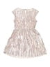 Crewcuts Outlet 100% Polyester Metallic Silver Dress Size 10 - photo 2
