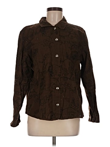Chico's Long Sleeve Button-Down Shirt (view 1)