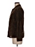 Chico's 100% Cotton Animal Print Brown Long Sleeve Button-Down Shirt Size L - photo 5