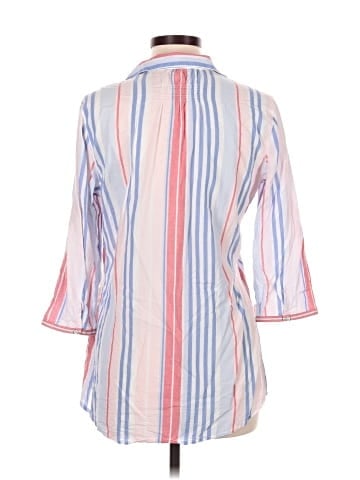 L.L.Bean 3/4 Sleeve Button-Down Shirt (view 2)