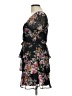 Mi ami 100% Polyester Floral Black Cocktail Dress Size 12 - photo 5