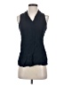 Theory Black Sleeveless Silk Top Size S - photo 1
