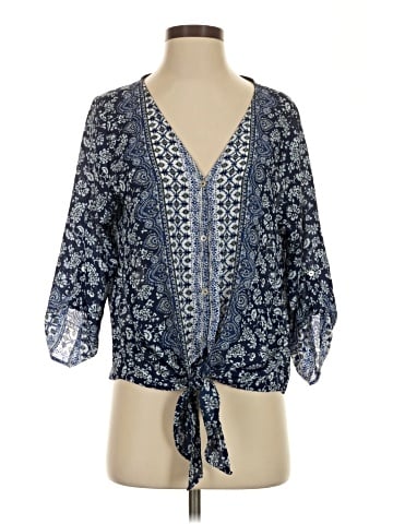 West Kei 3/4 Sleeve Blouse (view 1)