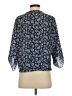 West Kei 100% Polyester Blue 3/4 Sleeve Blouse Size S - photo 2