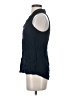 Theory Black Sleeveless Silk Top Size S - photo 5