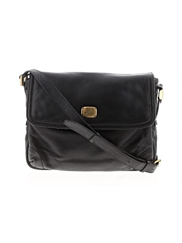 Etienne Aigner Leather Messenger (view 1)