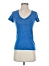 J.Crew 100% Linen Blue Active T-Shirt Size XXS - photo 1