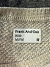 Frank And Oak 100% Cotton Solid Gray Pullover Sweater Size M - photo 7