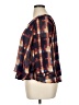 One World Blue 3/4 Sleeve Blouse Size XL - photo 5