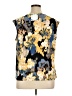 Kasper Gold Sleeveless Blouse Size XL - photo 2