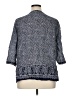 Anne Carson 100% Cotton Blue 3/4 Sleeve Blouse Size 1X - photo 2