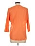 Daytrip Orange 3/4 Sleeve Top Size L - photo 2