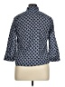 Lands' End Polka Dots Blue 3/4 Sleeve Button-Down Shirt Size 14 (petite) - photo 2
