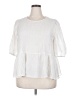 H&M White 3/4 Sleeve Blouse Size XXL - photo 1