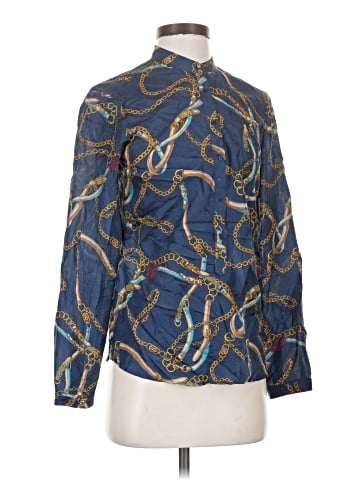 Massimo Dutti Long Sleeve Blouse (view 1)