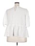 H&M White 3/4 Sleeve Blouse Size XXL - photo 2