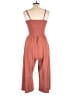 Roxy Solid Brown Jumpsuit Size L - photo 2