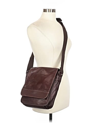 Kenneth Cole REACTION Leather Messenger (view 2)