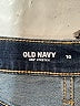 Old Navy Solid Blue Jeans Size 10 - photo 3