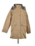 Lands' End 100% Polyester Tan Coat Size M - photo 1