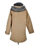 Lands' End 100% Polyester Tan Coat Size M - photo 2