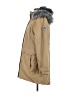 Lands' End 100% Polyester Tan Coat Size M - photo 5