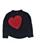 Crewcuts Hearts Blue Pullover Sweater Size 4 - 5 - photo 1