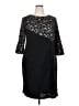 R&M Richards Black Cocktail Dress Size 18w - photo 1
