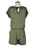 Unbranded Solid Green Romper Size M - photo 2