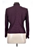 Le Suit 100% Polyester Houndstooth Purple Blazer Size 14 Petite - photo 2