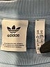 Adidas 100% Cotton Blue Sweatshirt Size XL - photo 7