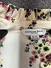 Carolina Belle Floral Ivory Long Sleeve Blouse Size XL - photo 7