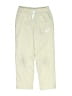 Nike 100% Polyester Ivory Track Pants Size 5 - 6 - photo 1