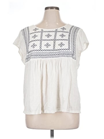 Gloria Vanderbilt Short Sleeve Blouse (view 1)