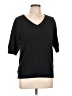 Ella Moss Black 3/4 Sleeve Top Size L - photo 1