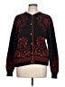 Pendleton 100% Virgin Wool Paisley Black Wool Cardigan Size L - photo 1